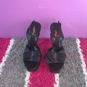 YsL Sling back heels